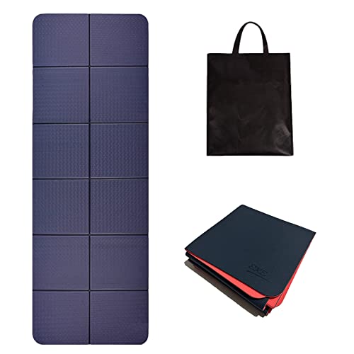 Foldable Eco Friendly Yoga Mat with Carrying Bag