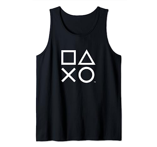 Gamer Controller Icons Tank Top for PlayStation PS5