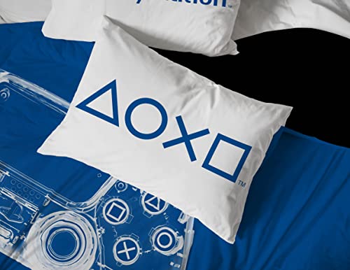 PlayStation X-Ray Gamer 5 Piece Bed Set - Comforter & Sheets
