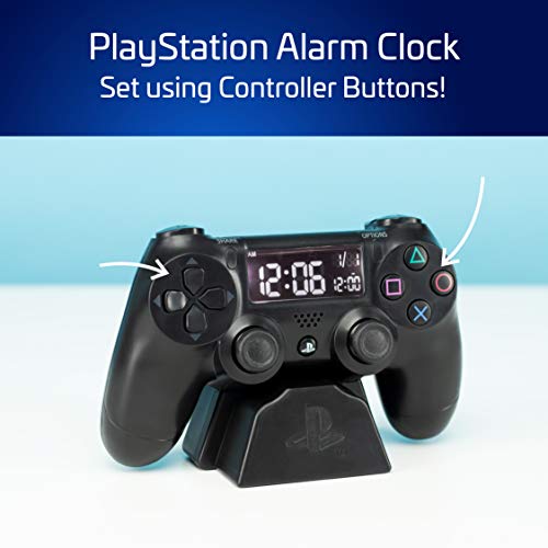 Official Playstation Controller Alarm Clock - Gamer Room Decor