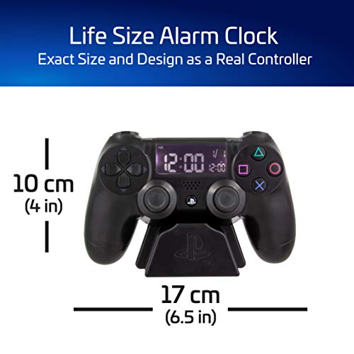 Official Playstation Controller Alarm Clock - Gamer Room Decor