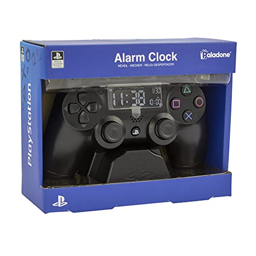 Official Playstation Controller Alarm Clock - Gamer Room Decor