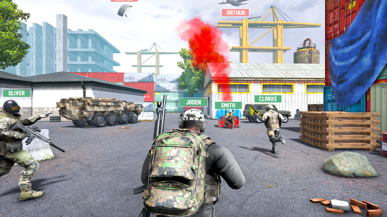 Army Commando FPS Action Shooting Game - Online Strike