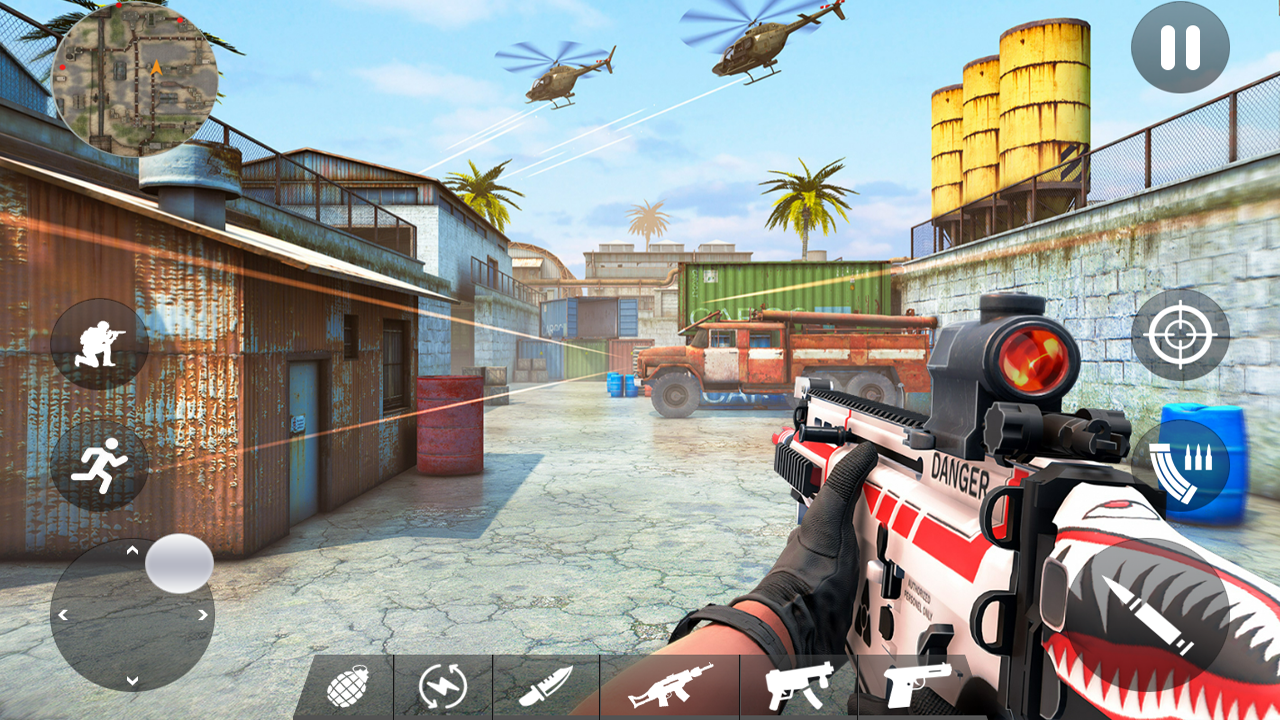 Army Commando FPS Action Shooting Game - Online Strike