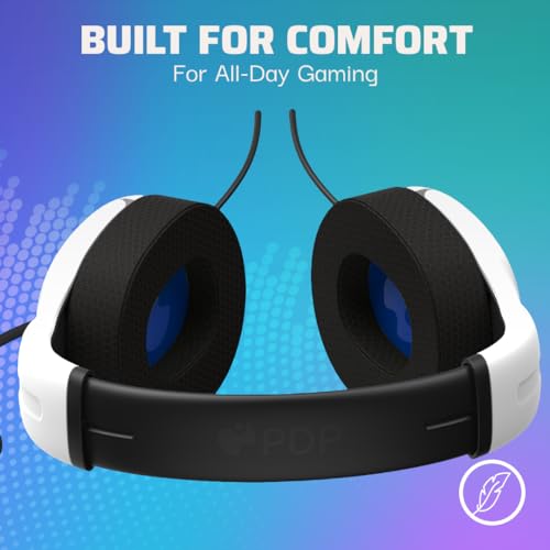 Officially Licensed PDP AIRLITE Wired Headset for PlayStation