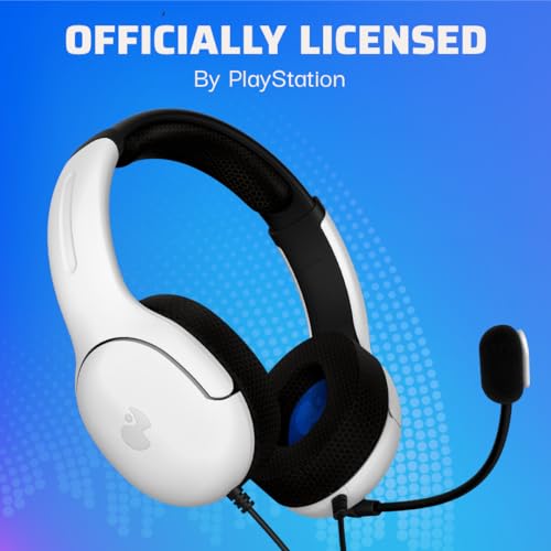 Officially Licensed PDP AIRLITE Wired Headset for PlayStation