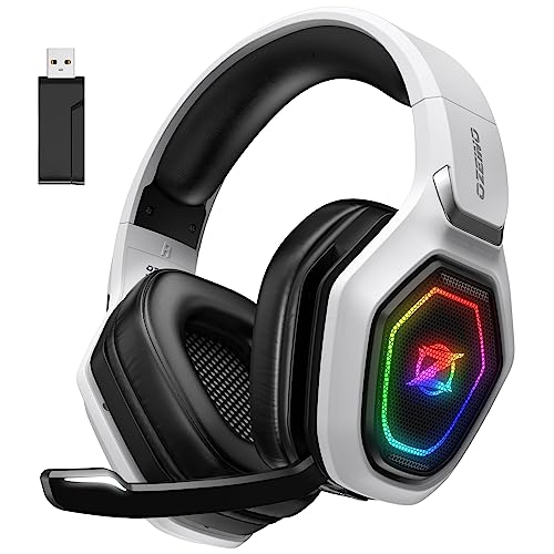 Ozeino Wireless Gaming Headset for PC, PS5, PS4