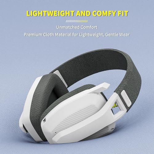 Wireless Gaming Headset with Flip Microphone for PS4/PS5