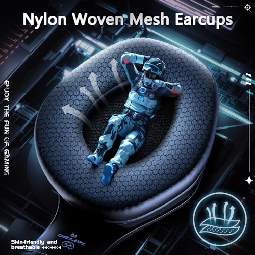 7.1 Wireless Gaming Headset for PS5 PS4 PC Switch