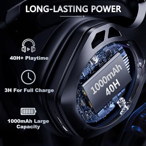 7.1 Wireless Gaming Headset for PS5 PS4 PC Switch