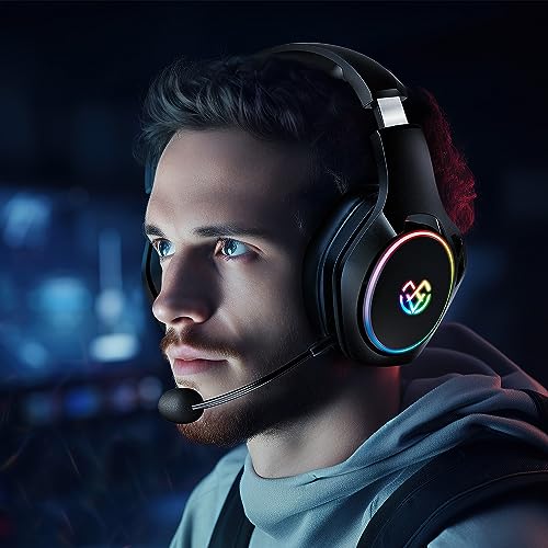 7.1 Wireless Gaming Headset for PS5 PS4 PC Switch