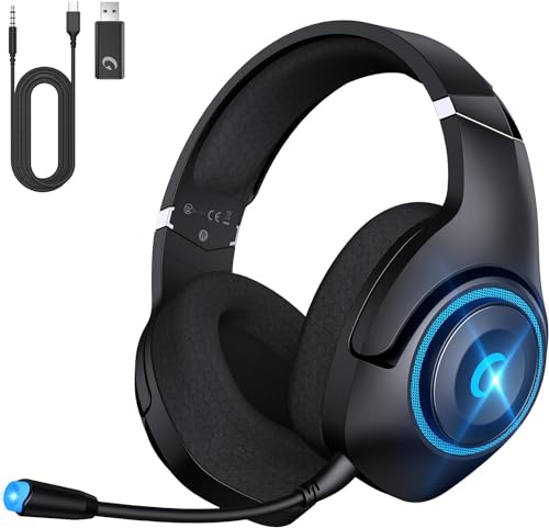 Wireless Gaming Headset for PS5, PS4, Xbox, Switch