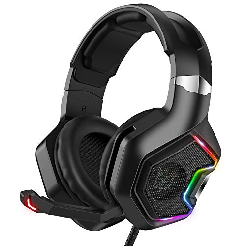 Euarne Gaming Headset for PS5, PS4, Xbox & PC