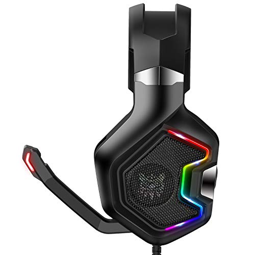 Euarne Gaming Headset for PS5, PS4, Xbox & PC