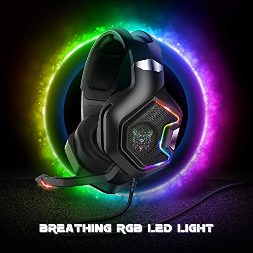 Euarne Gaming Headset for PS5, PS4, Xbox & PC