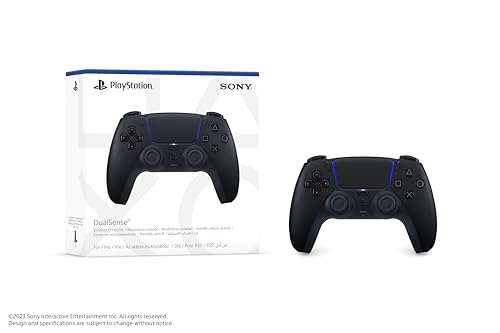 Midnight Black PlayStation DualSense Controller for Gaming
