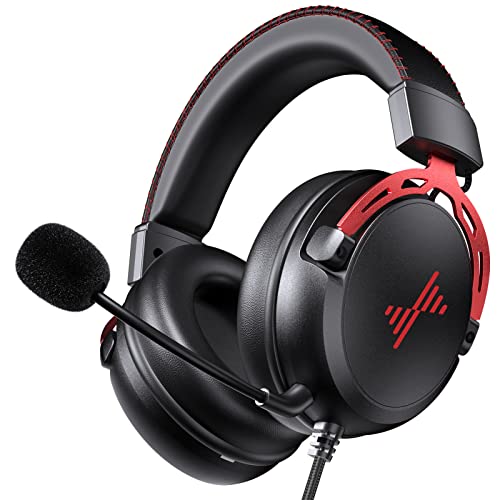 PS5/PS4/PC Gaming Headset with Noise Cancelling Mic