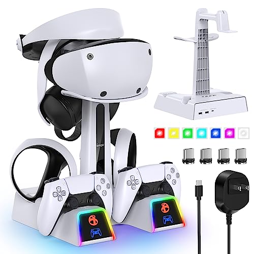 GORIXER RGB Dual VR2 Controller Charging Station