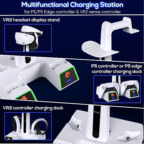 GORIXER RGB Dual VR2 Controller Charging Station