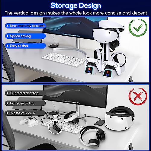 GORIXER RGB Dual VR2 Controller Charging Station