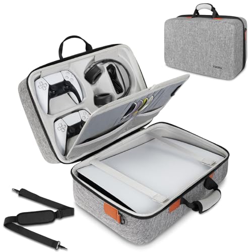 PS5 Hard Shell Travel Case for Console and Accessories