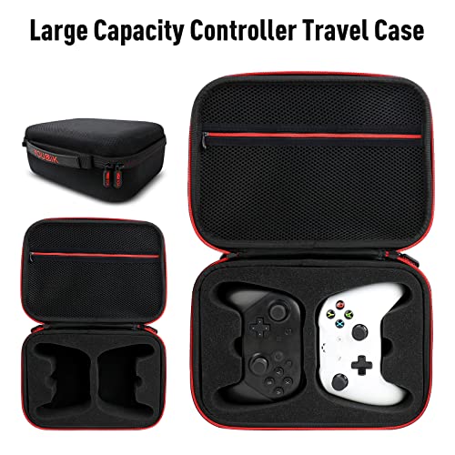 Younik Controller Travel Case: PS-5, PS-4, Xbox, Switch Pro