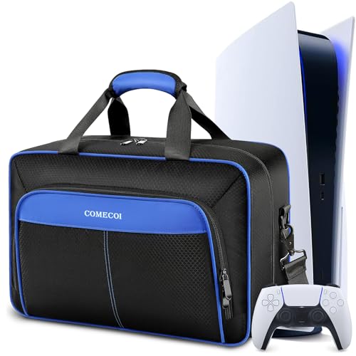 PS5 Travel Case: Large Capacity Storage Bag with Accessories