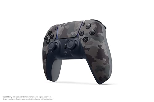 Gray Camouflage PlayStation DualSense Wireless Controller