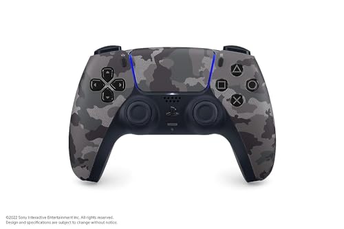 Gray Camouflage PlayStation DualSense Wireless Controller