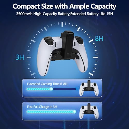 2 Pack PS5 DualSense Edge Controller Battery Pack