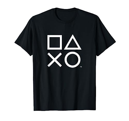 PS5 Gamer Controller Icons Classic White T-Shirt