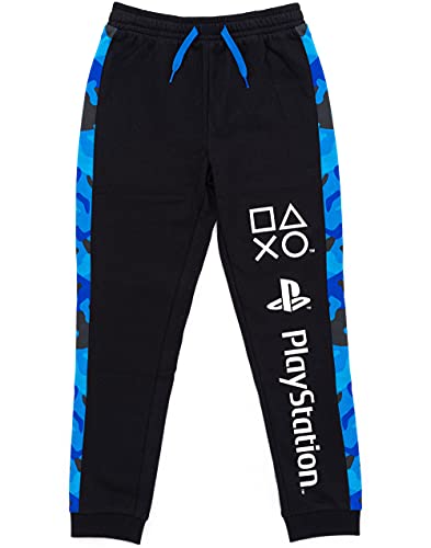 PS Boys Black Game Console Lounge Joggers 9-10