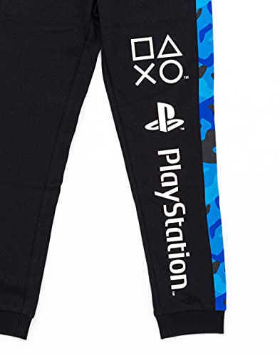 PS Boys Black Game Console Lounge Joggers 9-10