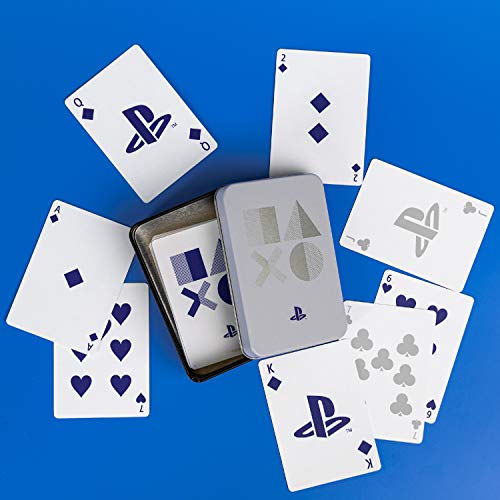 PlayStation Standard Deck of Cards with Storage Tin