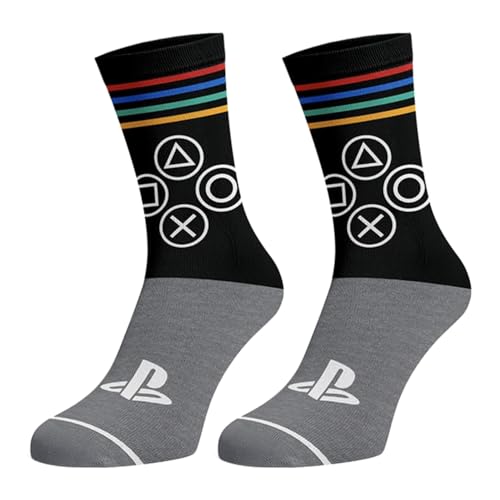 Bioworld Console Controller Logo 3-Pack Crew Socks