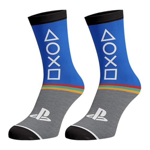 Bioworld Console Controller Logo 3-Pack Crew Socks