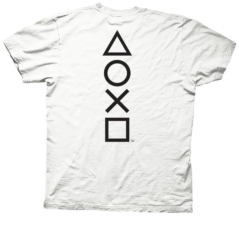 Sony Playstation Men’s T-Shirt with Controller Graphics