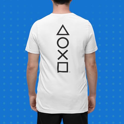 Sony Playstation Men’s T-Shirt with Controller Graphics
