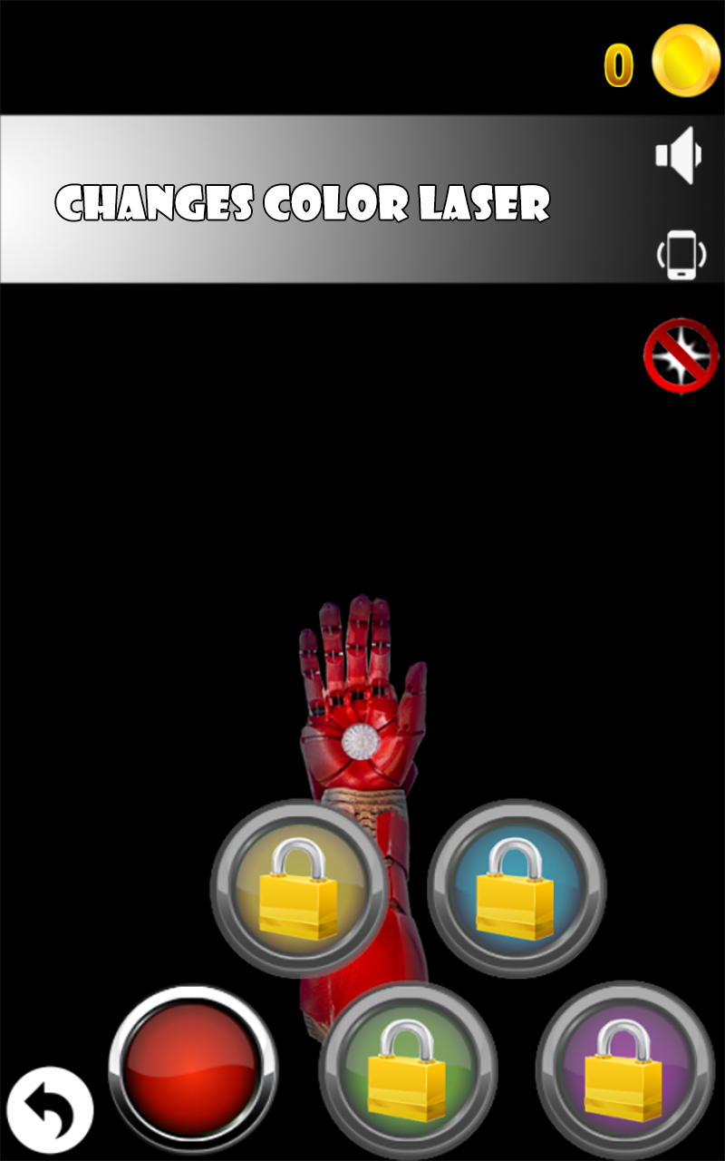 Iron Glove Laser Pointer
