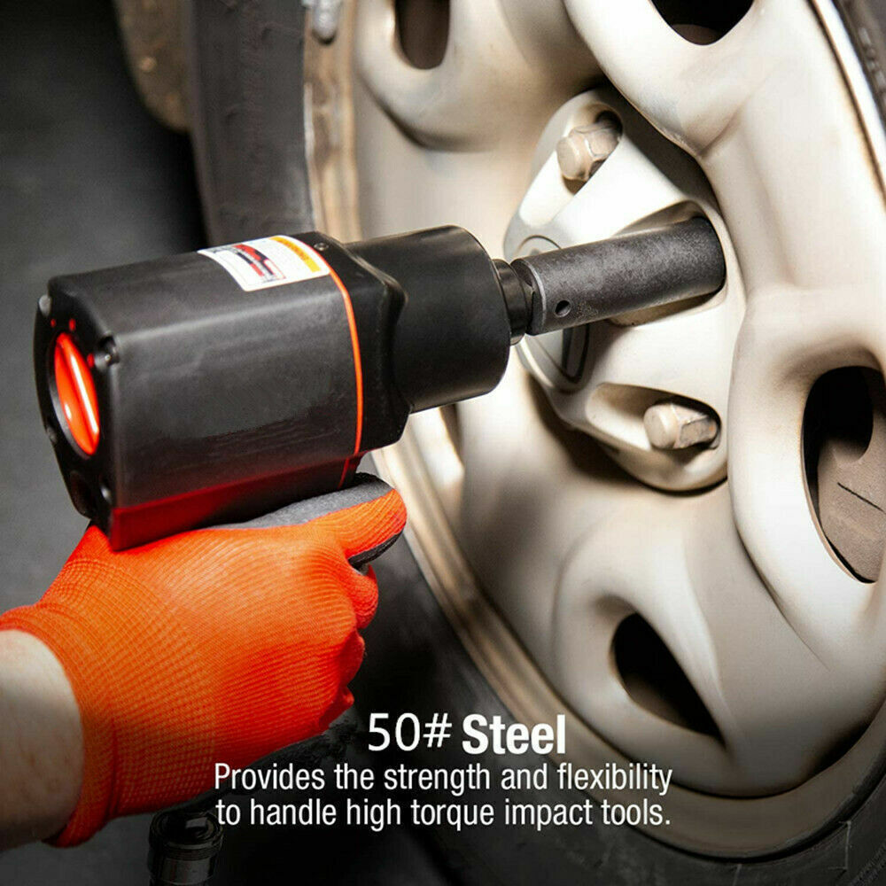 35pcs 1/2" Inch Deep Impact Socket Set Drive 8-32mm Metric Garage Sae With Case