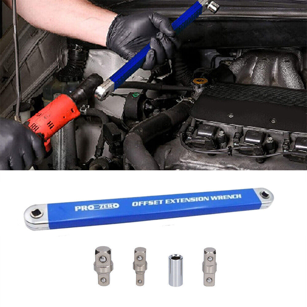 US NEW Impact Ready Offset Extension Wrench, Tight Reach Extension Wrench