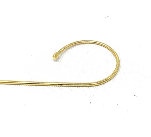 Gold Metal Cable Temples for Aviator RB3025 Sunglasses