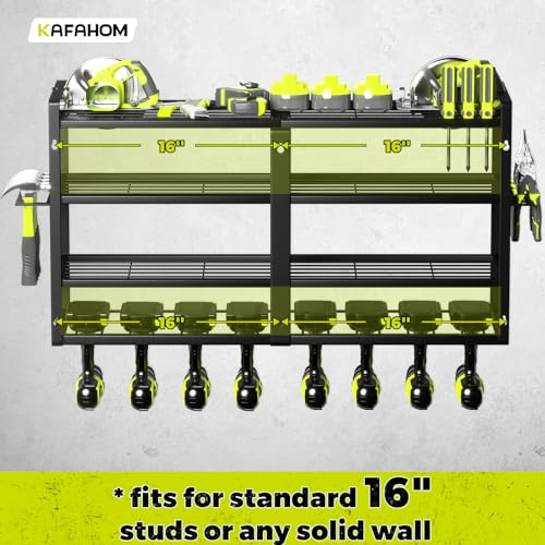 Heavy Duty Power Tool Organizer with Drill Holder