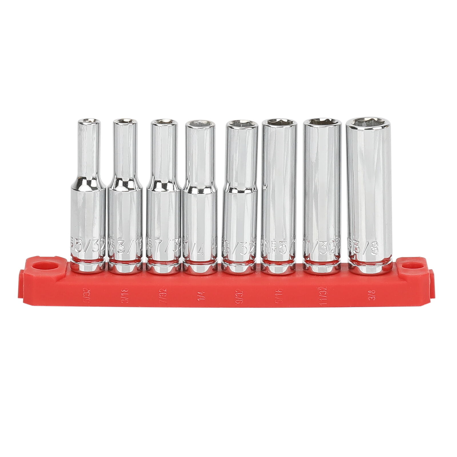 Hyper Tough 19 Piece 1/4 Inch Drive Ratchet and Socket Set, Deep Sockets, 43233
