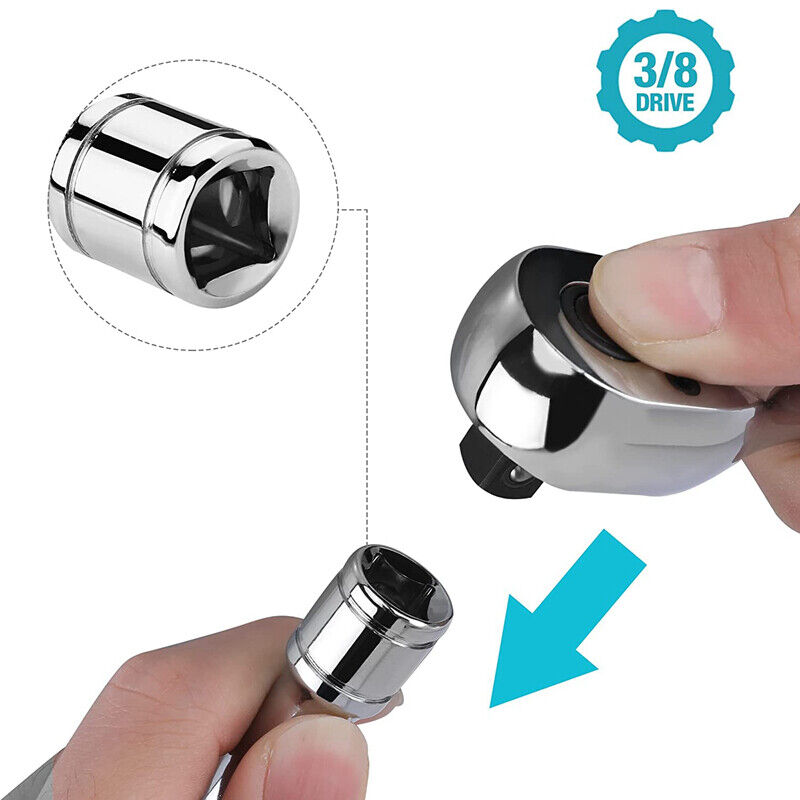 DURATECH 3PCS Magnetic Swivel Spark Plug Socket Set 5/8" 9/16"14MM Steel Sockets