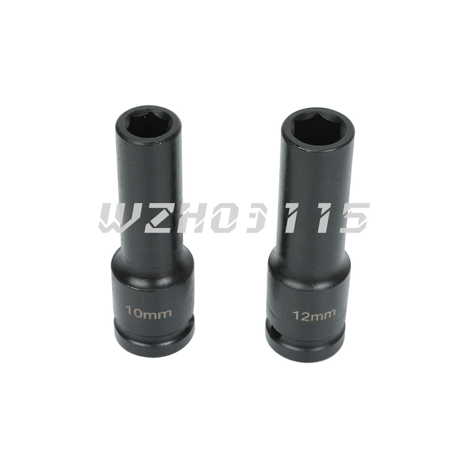 35pcs 1/2" Inch Deep Impact Socket Set Drive 8-32mm Metric Garage Sae With Case