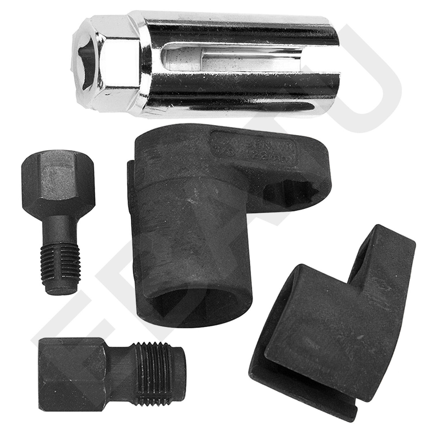 5Pcs O2 Oxygen Sensor Socket Wrench 3/8" 1/2" 22mm Auto Repair Installer Tool US