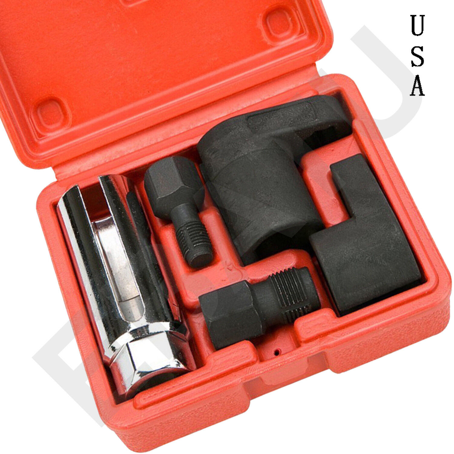 5Pcs O2 Oxygen Sensor Socket Wrench 3/8" 1/2" 22mm Auto Repair Installer Tool US
