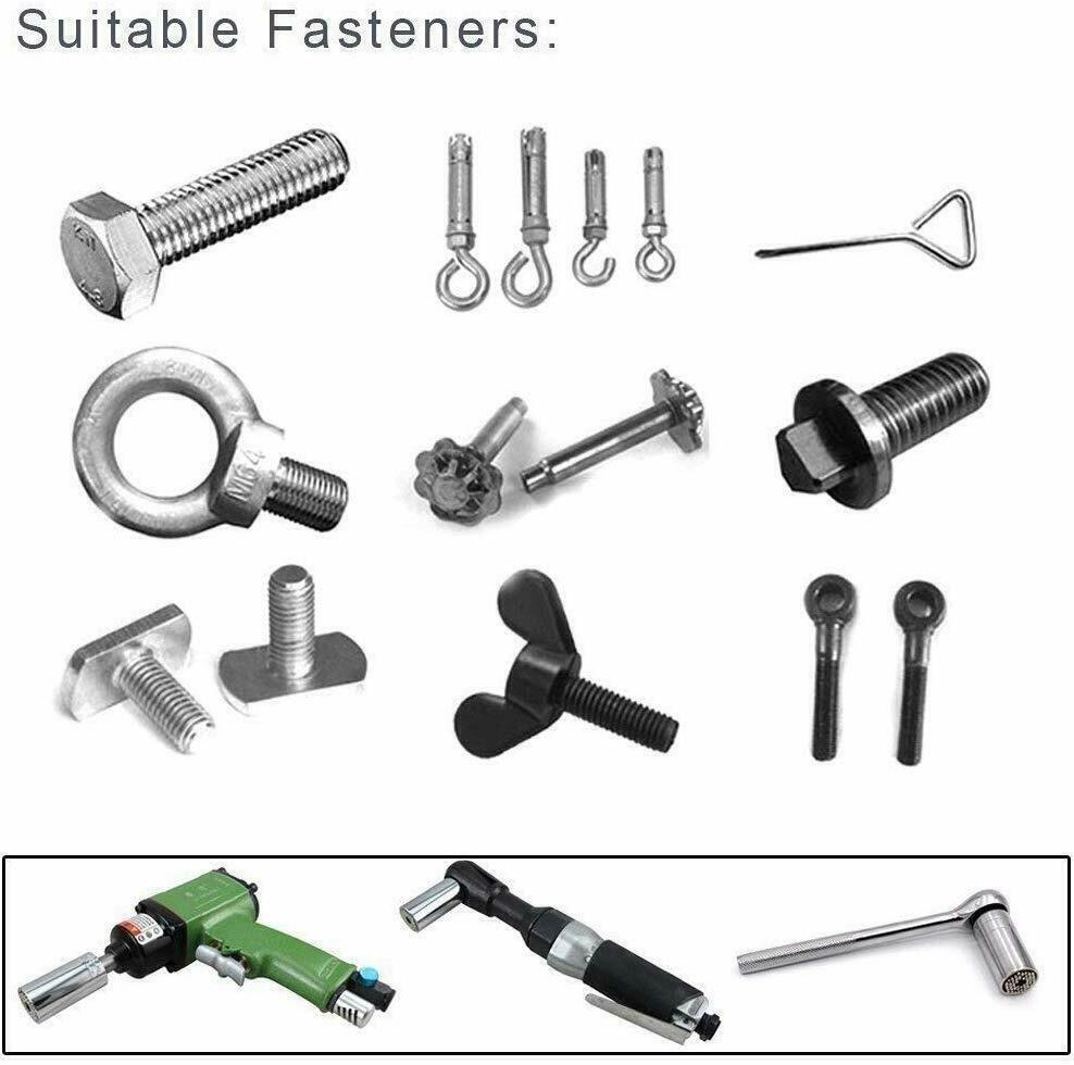 Universal Socket Wrench Tool 1/4-3/4  7mm-19mm Magic Grip Alligator Adapter Set