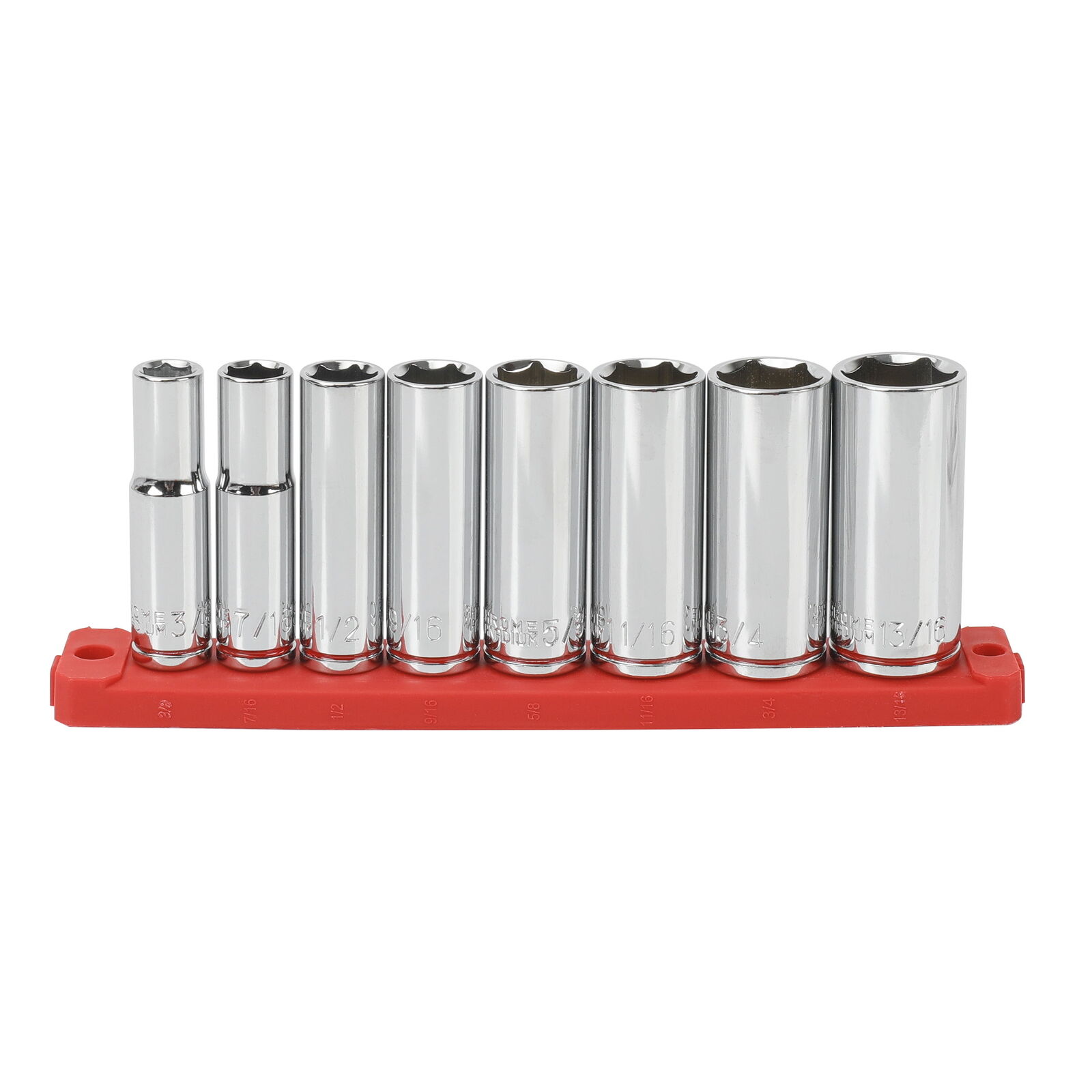 Hyper Tough 19 Piece 3/8 Inch Drive Ratchet and Socket Set,Deep Standard Sockets